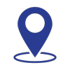 Blue Location Pin Icon